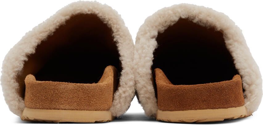 See by Chloé SSENSE Exclusive Beige Gema Slippers