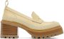See by Chloé SSENSE Exclusive Beige Mahalia Loafers - Thumbnail 1