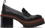 See by Chloé SSENSE Exclusive Black Mahalia Loafers - Thumbnail 1