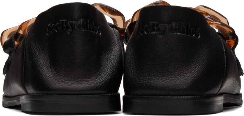 See by Chloé SSENSE Exclusive Black Mahe Loafers