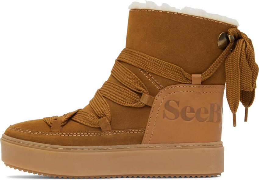 See by Chloé Suede Charlee Ankle Boots - Picture 2