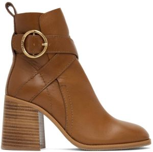 See by Chloé Tan Lyna Ankle Boots