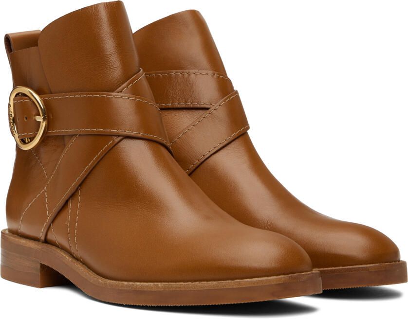 See by Chloé Tan Lyna Ankle Boots - Picture 2