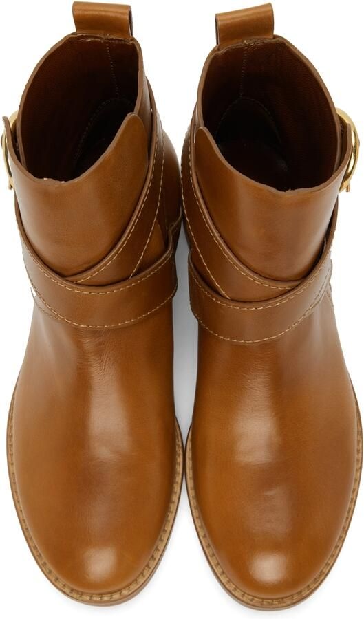 See by Chloé Tan Lyna Ankle Boots - Picture 4