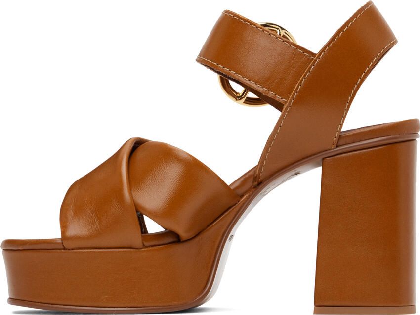 See by Chloé Tan Lyna Heeled Sandals - Picture 3