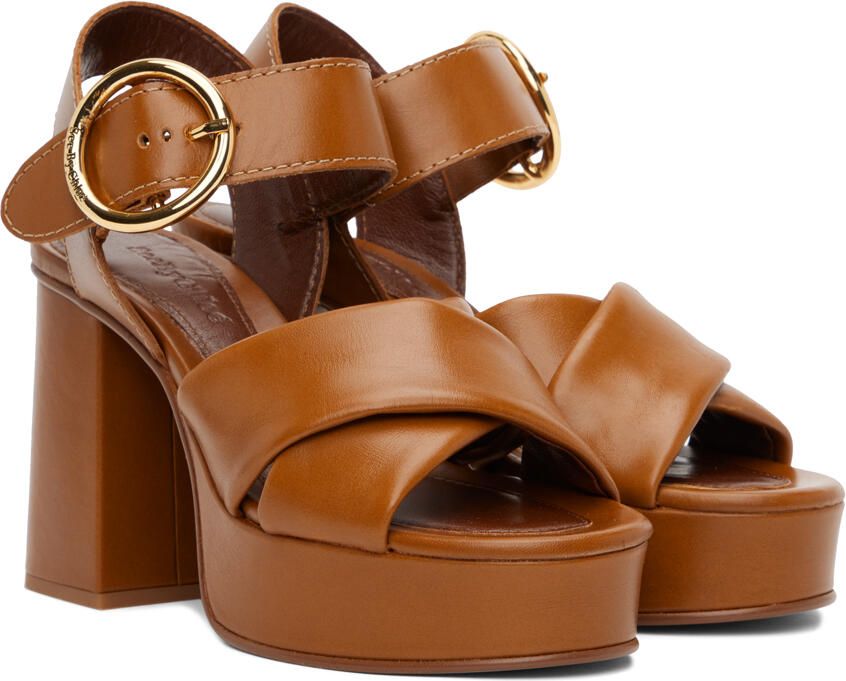 See by Chloé Tan Lyna Heeled Sandals - Picture 2