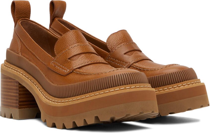 See by Chloé Tan Mahalia Loafers - Picture 2