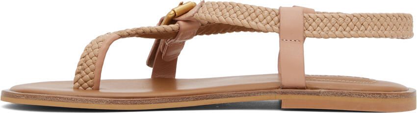 See by Chloé Tan Nola Braided Sandals - Picture 4