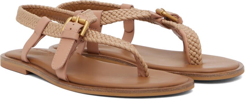 See by Chloé Tan Nola Braided Sandals