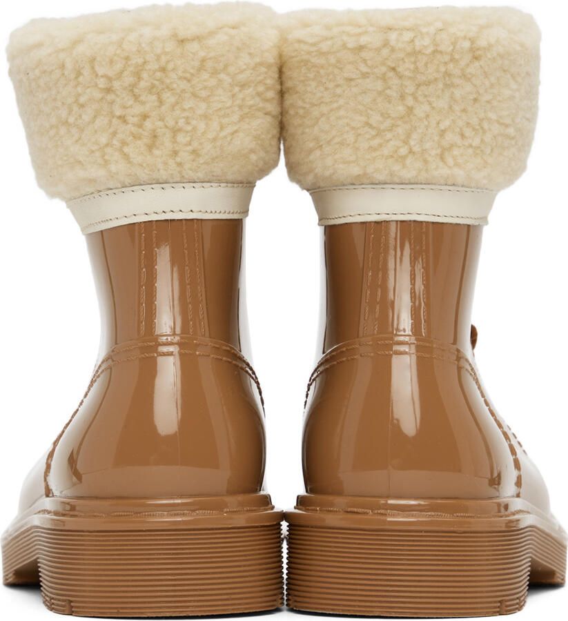 See by Chloé Tan Shearling Florrie Boots