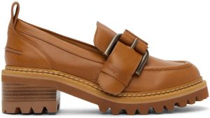 See by Chloé Tan Wilow Heeled Loafers