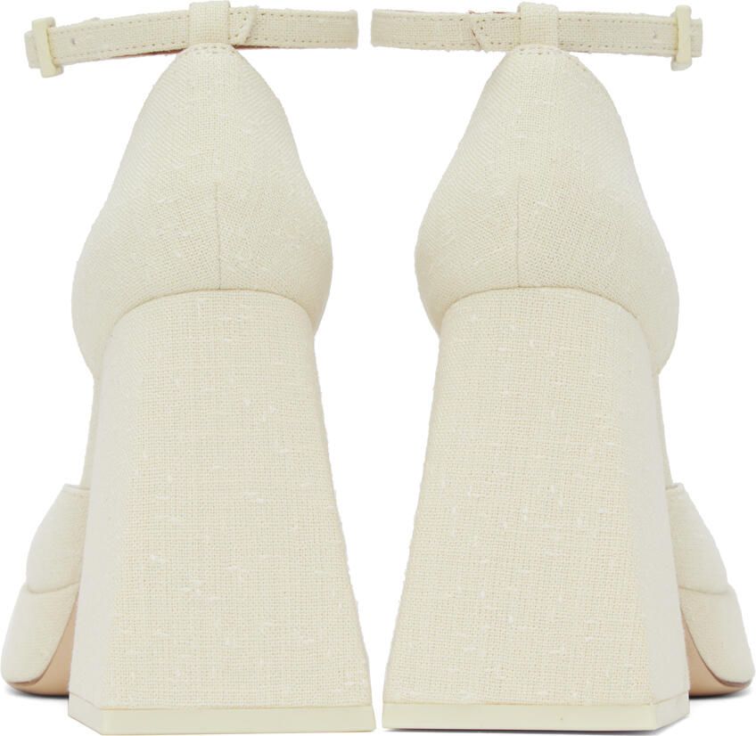 Shushu Tong Off-White Platform Heels