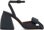 Shushu Tong SSENSE Work Capsule – Gray Bow Heeled Sandals - Thumbnail 1