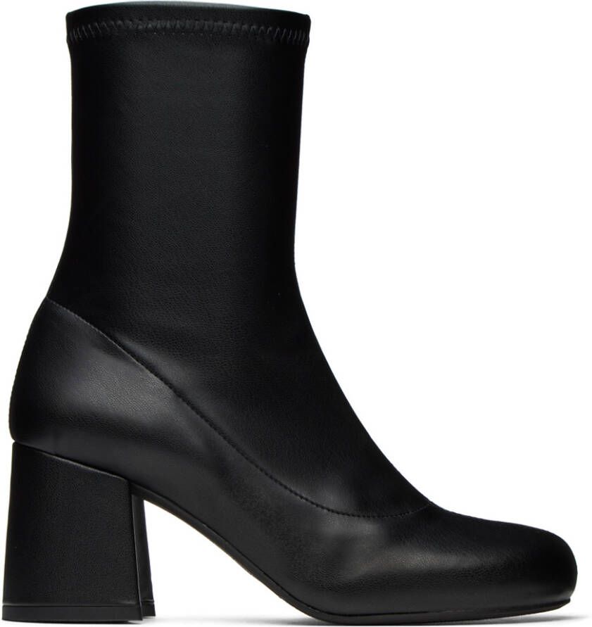 Simon Miller Black Faux-Leather Mojo Boots