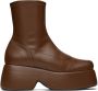 Simon Miller Brown Faux-Leather Boots - Thumbnail 1