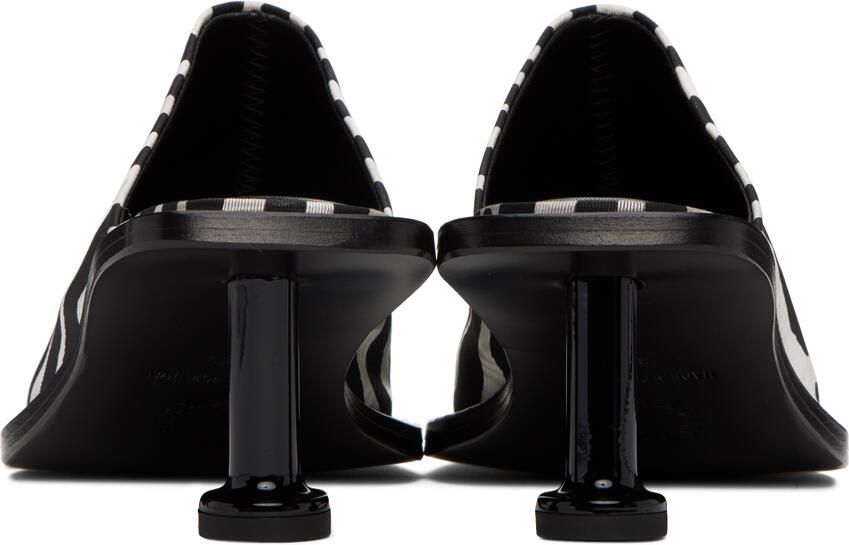 Simon Miller Black & White Bandi Mules