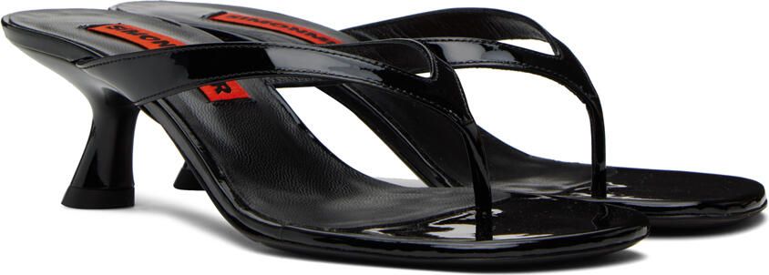 Simon Miller Black Beep Heeled Sandals - Picture 2