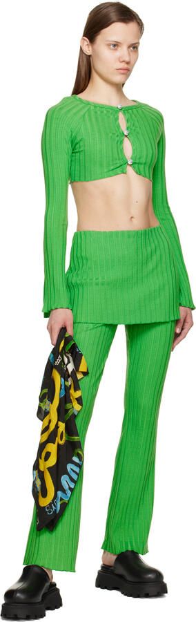 Simon Miller Black Grip Bubble Faux-Leather Clogs - Picture 4