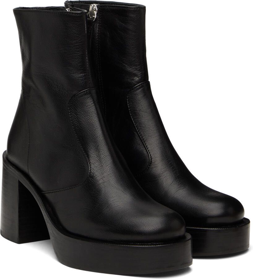 Simon Miller Black Low Raid Boot