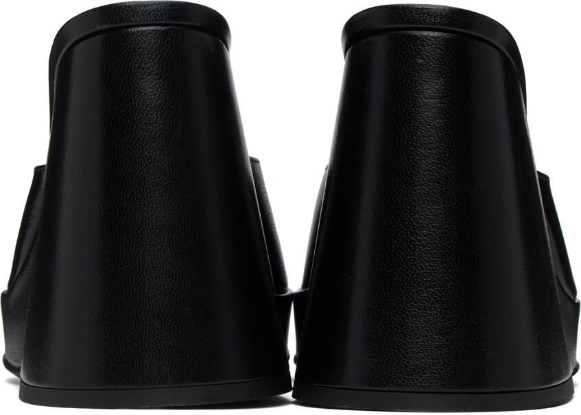 Simon Miller Black Slice Heeled Sandals