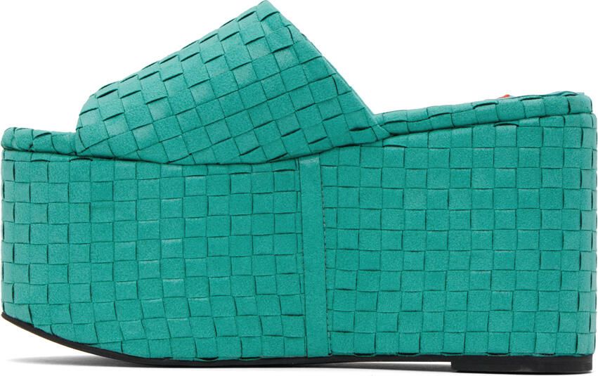 Simon Miller Blue Blackout Platform Sandals - Picture 3