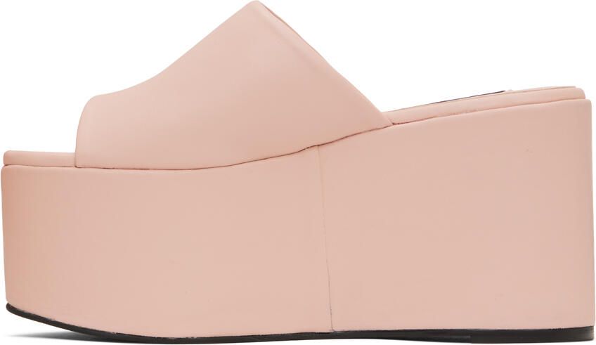 Simon Miller Pink Tommy Edition Platform Sandals - Picture 3