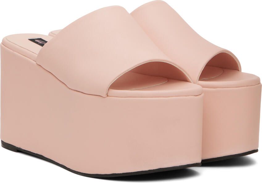 Simon Miller Pink Tommy Edition Platform Sandals - Picture 2