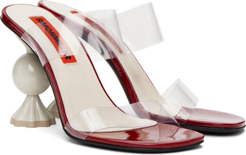Simon Miller Red Candy Heeled Sandals - Picture 2