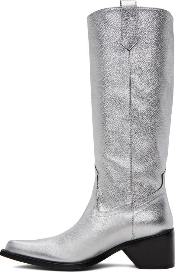 Simon Miller Silver Bandi Boots - Picture 2
