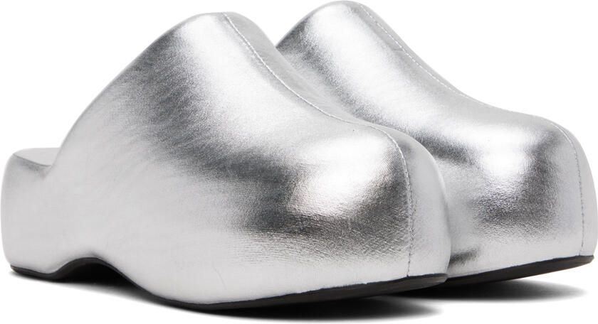 Simon Miller Silver Bubble Clogs - Picture 2