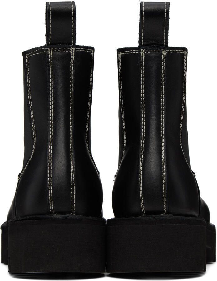 Sofie D'Hoore Black Foal Ankle Boots - Picture 2