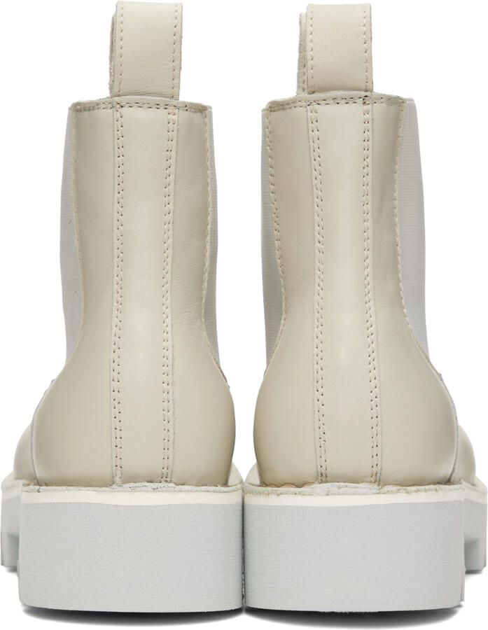 Sofie D'Hoore Off-White Foal Boots - Picture 2