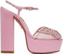 Sophia Webster Pink Farfalla Heeled Sandals - Thumbnail 1