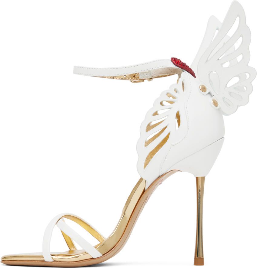Sophia Webster White Heavenly Heeled Sandals - Picture 2