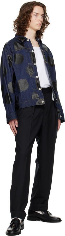 Soulland Black Vinny's Edition Wholecut Townee Loafers - Picture 4