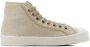 Spalwart Beige Linen Special Mid Sneakers - Thumbnail 1