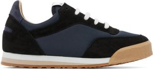 Spalwart Navy & Black Pitch Low Sneakers
