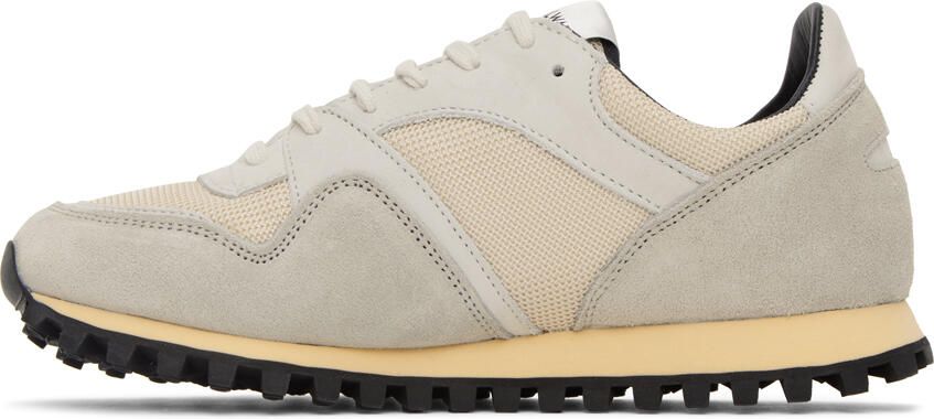 Spalwart Gray & Tan Marathon Trail Low Sneakers - Picture 3