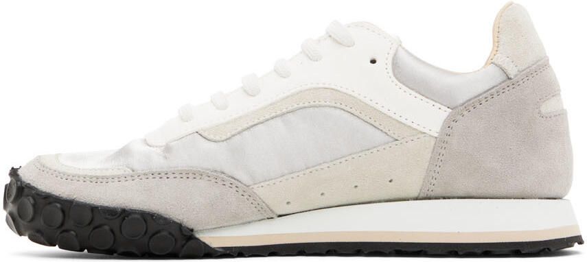 Spalwart Gray & White Track Trainer Sneakers - Picture 3