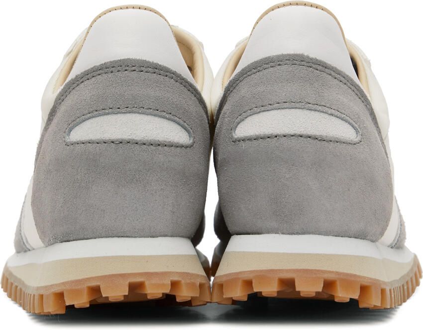 Spalwart Grey & Off-White Marathon Trail Low Sneakers - Picture 2