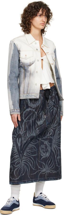 Spalwart Navy Pitch Sneakers - Picture 4