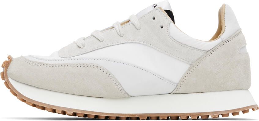 Spalwart White Tempo Low Sneakers - Picture 3