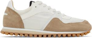 Spalwart Taupe & White Marathon Trail Low (WBHS) Sneakers