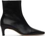 Staud Black Wally Ankle Boots - Thumbnail 1