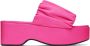 Staud Pink Nina Platform Sandals - Thumbnail 1