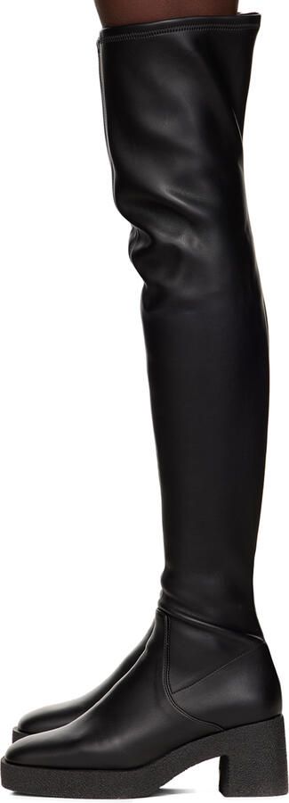 Staud Black Cy Tall Boots - Picture 3