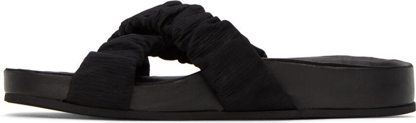 Staud Black Michel Sandals - Picture 4