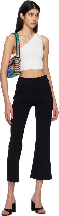 Staud Black Sloane Leather Heeled Sandals - Picture 4