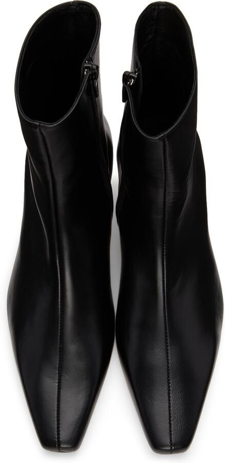 Staud Black Wally Ankle Boots - Picture 4