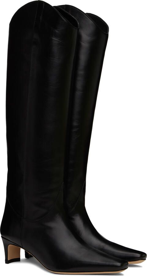 Staud Black Western Wally Boots